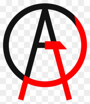Anarcho-communism Logo I Came Up With - Anarcho Communism Symbol Png