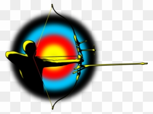 Archery Computer Icons Sports Bow - Siluet Panahan @clipartmax.com