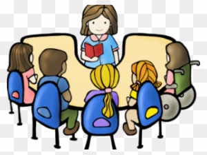 Png Royalty Free Library Group Reading Clipart - Reading Group Clip Art