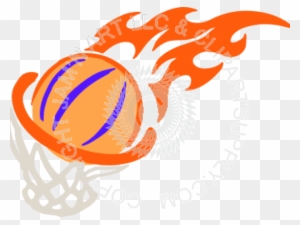 Basketball Fire Cliparts - Flaming Basketball Basketball Fire Cliparts - Flaming Basketball