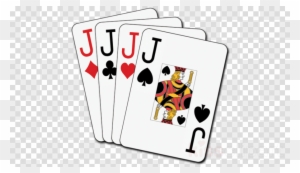 Jacks Euchre Playin Cards Trannsparent Clipart Euchre - Gold Heart Transparent Background