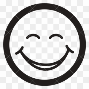 Happy Emoticon Outline - Simply Be Logo