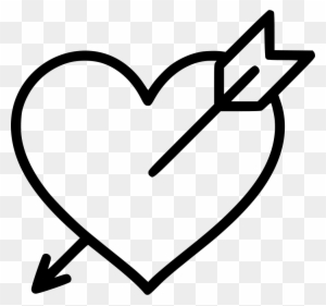 Love Valentine Santa Heart Arrow Svg Png Icon Free - Arrow