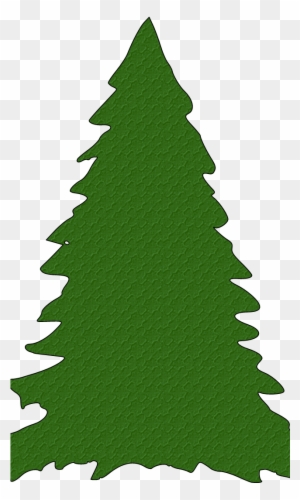 Clip Art Christmas Tree Outline - Green Clipart Plain Christmas Tree