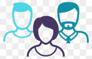 Team Of Three People - Agile Team Icon Transparent Background
