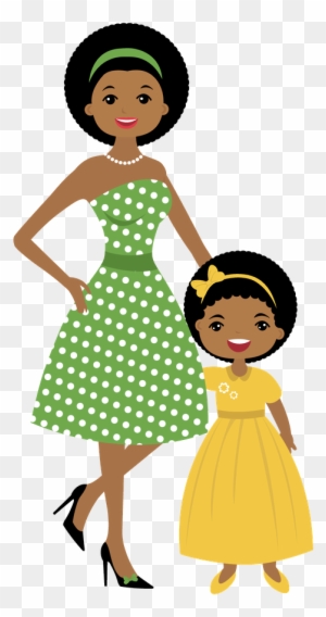 Maes E Filhas African American Mother And Daughter Clipart Free Transparent Png Clipart Images Download