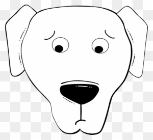 Dog Face Clipart Black And White, Transparent PNG Clipart Images Free Download - ClipartMax