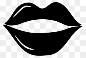 Clipart Mouth Photo Booth Lip - Black And White Photo Booth Props Printable