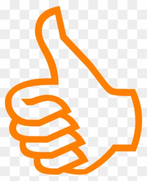 You Don't Win Leads The First Time Around - Thumbs Up Icon Orange