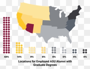 Career Outcomes Arizona State - American Civil War 2018 Map
