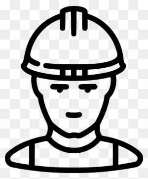 Working Builder Industrial Man Human Avatar Comments - Builder Line Icon Png