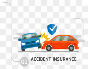 Vehicle Insurance Collision Accident - Car Accident Vector