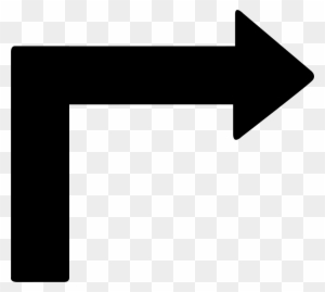 Turn Right Arrow - Turn Right Arrow Icon Png