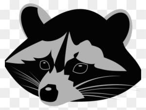 Racoon Clipart Animal Head - A&t Designs Set 4 Raccoons 3" Sew On Patches Racoon