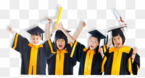 Clip Art Free Stock Children Child Care Preschool And - Kids Graduation