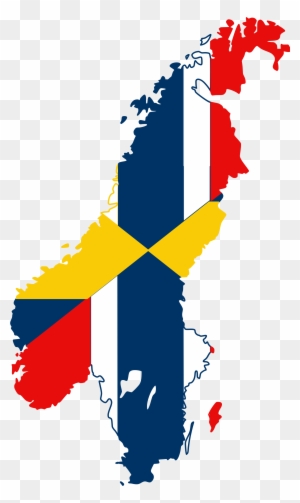 Open - Flag Map Of Sweden