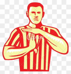 Basketball Referee Png - Basketball Referee Drawing