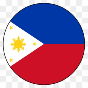 Philippines Flag Button Round Small European Crypto - Philippines Flag