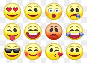 Emoji Emoticon Smiles Icon Gesichter Liebe - Different Types Of Emotions