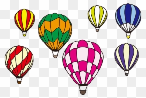 Fliegen, Fahrt, Transport, Reisen - Hot Air Balloon Clipart