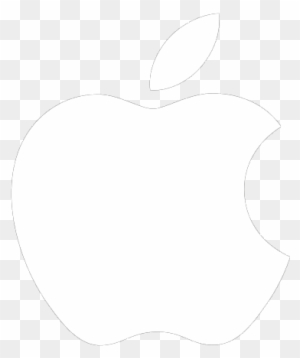 As Featured By - Apple Logo Weiß Png