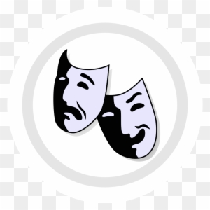 Svg , - Theatre Mask