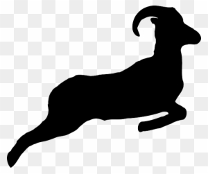 Jump Silhouette - Ram Silhouette