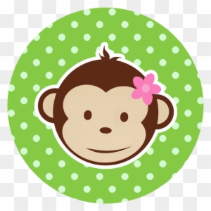 Free Monkey Clip Art Images - Girl Monkey 1st Birthday