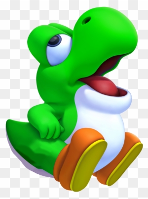 Baby Yoshi - Baby Yoshi - Free Transparent PNG Clipart Images Download