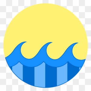 Info - Ocean Waves Icon Png