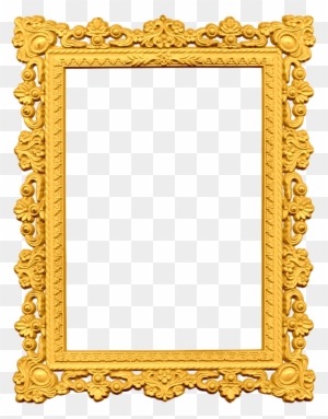 Sammlung, Clipart, Rahmen, Photoshop, Färbung, Führungskräfte, - Gold Picture Frame Png