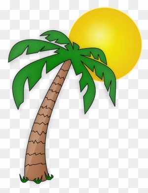 Die Untere Ist Für Mamas - Cartoon Palm Tree