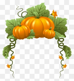 Tubes Halloween - Fall Pumpkins Border