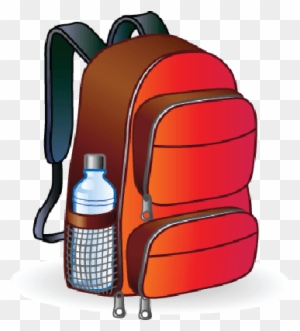 Best Of Rucksack Clipart Clip Art Backpack Clipart - Backpack With Water Bottle Clipart