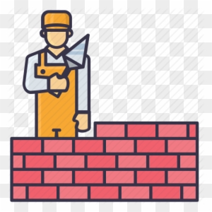 Brick Mason Icon - Free Transparent PNG Clipart Images Download