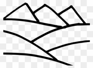 Computer Icons Download Mountain Drawing Document - Mountains Outlines