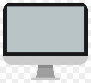 Vector Royalty Free Monitor Clipart Generic Desktop - Computer Monitor