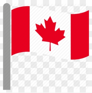 Free Download Canada Flag Clipart Flag Of Canada Clip - Canada Flag Pole Icon