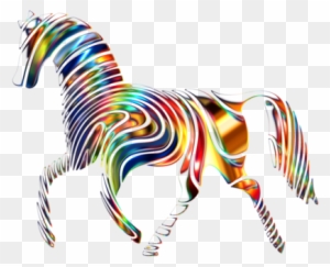 Horse Download Collection Rearing Equestrian - Horse Psychedelic