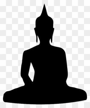 Do Your Work With Mastery - Buddha Silhouette Png