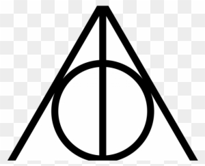 Harry Potter Clipart Ico - Deathly Hallows Symbol