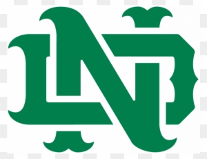Notre Dame Fighting Irish Iron Ons - Green Notre Dame Logo