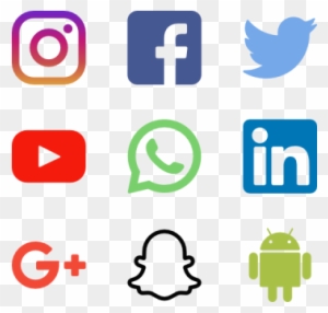 Social Media Logos - Png Format Social Media Icons Png