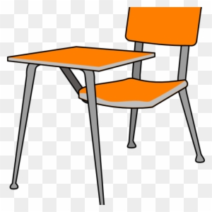 Desk Clipart Student Desk Clip Art At Clker Vector - Desk Drawing Png