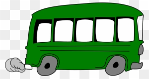 Green Bus Clipart Clip Art At Clker Com Vector Online - Bus Stop Toy Shop