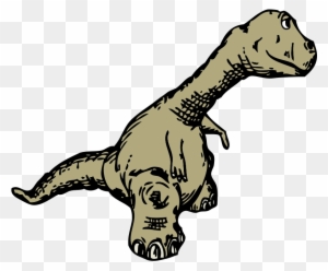 Clipart - Dinosaur Sideview - Moving Picture Dinosaur Animation