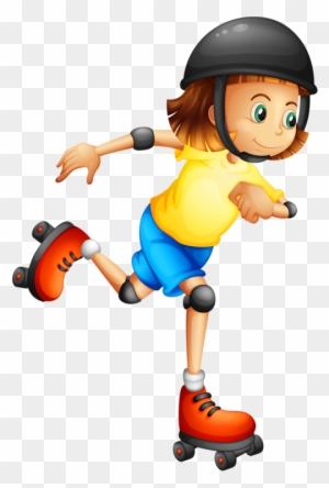 Яндекс - Фотки - Girl Roller Skates Clipart