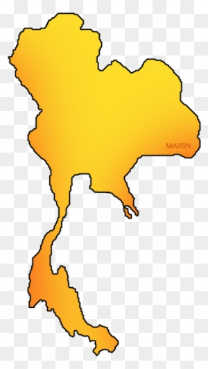 Thailand Map - Thailand Map Clipart