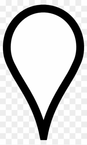 Google Maps Pin Outline