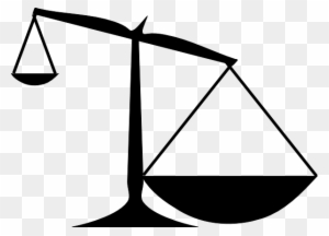 Way Uneven Scale Clip Art At Clker Com Vector Clip - Uneven Scale Of Justice